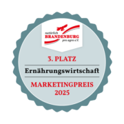 Pro Agro e.V. Siegel Marketingpreis 2025