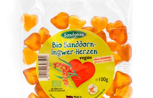 Sanddorn-Süssigkeiten